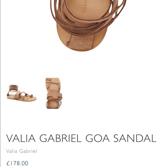 Valia Gabriel Goa Tie- Up Sandal - Picture 3 of 11